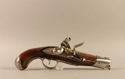 Pistolet de gendarmerie à silex modèle An...