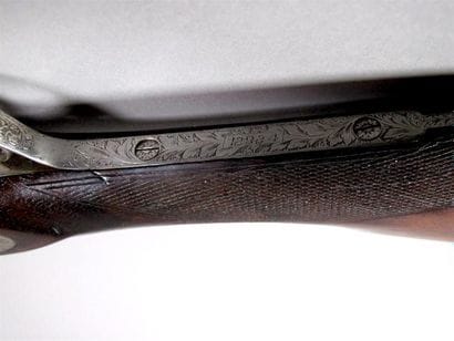 Paire de fusils de chasse Liégeois à platines,...