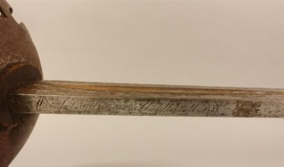 Sabre de cavalerie pour l'export. Poignée...