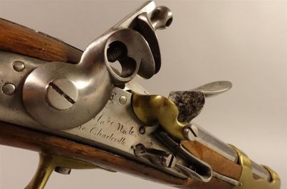 Pistolet de cavalerie modèle An IX. Canon...