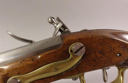 Pistolet de cavalerie modèle An IX. Canon...