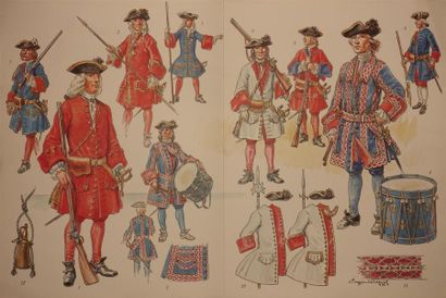 COSTUME MILITAIRE - ANCIEN RÉGIME 
