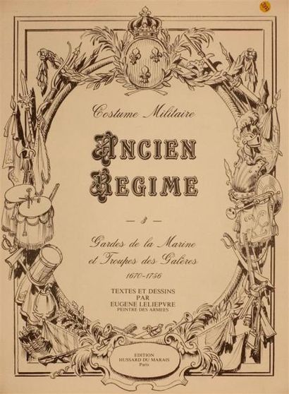 COSTUME MILITAIRE - ANCIEN RÉGIME 
