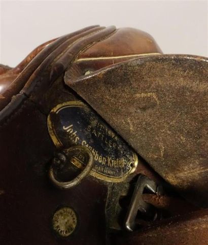 STÜBBEN
Selle de cheval en cuir avec des...