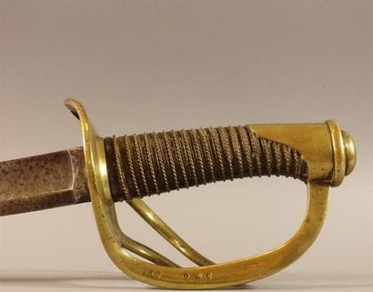 Sabre de cavalerie légère troupe modèle 1822....