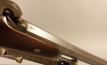 Paire de pistolets à percussion d'Officier...
