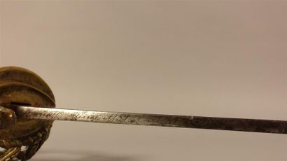 Sabre d'Officier de Marine. Poignée en corne....