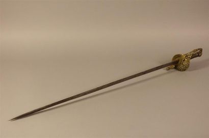 Sabre d'Officier de Marine. Poignée en corne....
