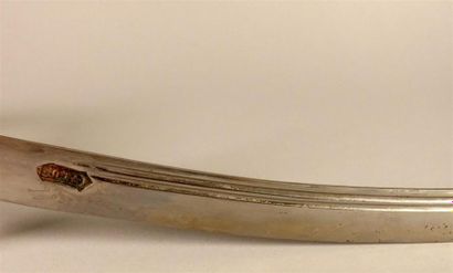 Sabre caucasien. 
Monture et fourreau recouvert...