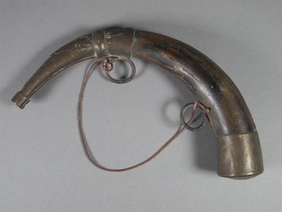 Fusil algérien à silex, dit Moukalah
Long...