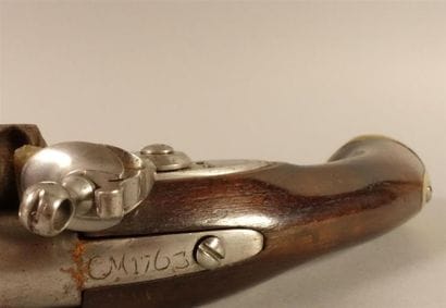 Pistolet de cavalerie à silex modèle 1763-1766....