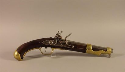 Pistolet de cavalerie à silex modèle 1763-1766....
