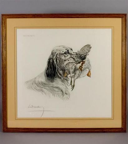 D'après Léon DANCHIN (1887-1939)
