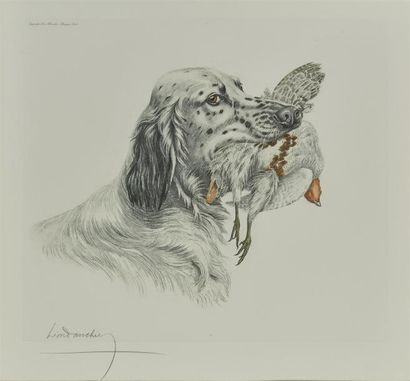D'après Léon DANCHIN (1887-1939)
