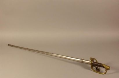 Sabre d'Officier de Cavalerie légère. Poignée...