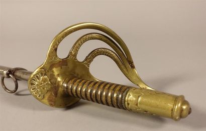 Sabre d'Officier de Cavalerie légère. Poignée...