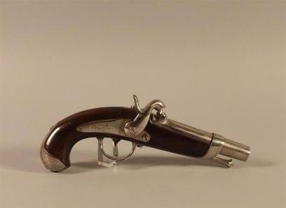 Pistolet de gendarmerie modèle 1842 à percussion....