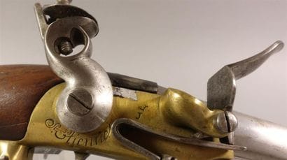 Pistolet de cavalerie à silex modèle 1777....