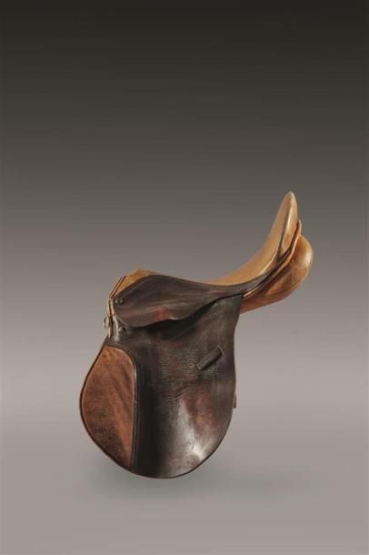 Selle de cheval en cuir
(Sans étriers)
