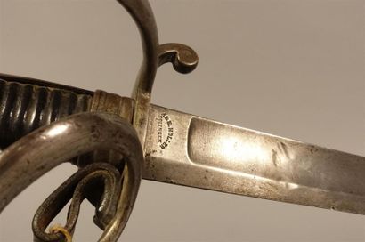 Sabre de cavalerie allemand. Poignée recouverte...