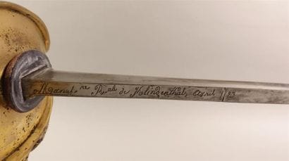 Sabre d'Officier de Cavalerie de ligne modèle...