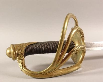 Sabre d'Officier de Cavalerie de ligne modèle...