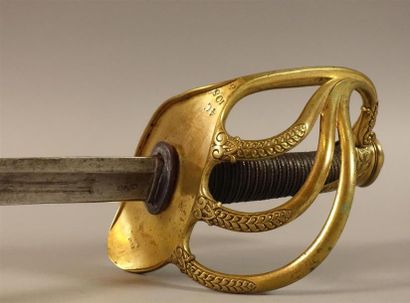 Sabre d'Officier de Cavalerie de ligne modèle...