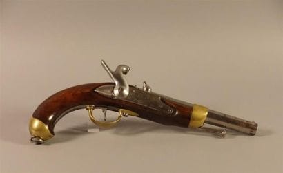 Pistolet de cavalerie à silex modèle 1822T....