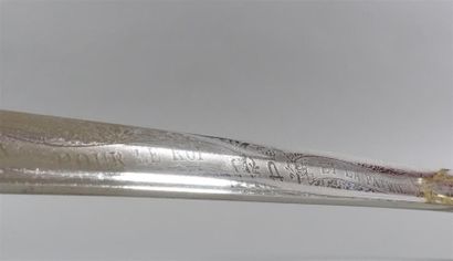 Sabre d'Officier belge, type 1822.
Poignée...