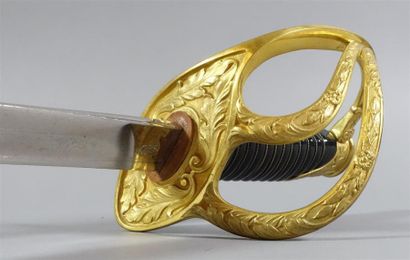 Sabre d'Officier belge, type 1822.
Poignée...