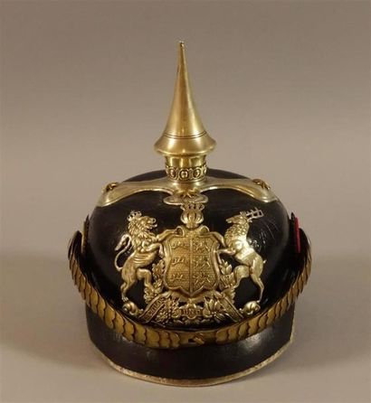 Casque d'Officier de dragons du Wurtemberg....