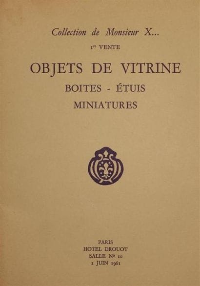 MINIATURES 
Ensemble de sept catalogues :...