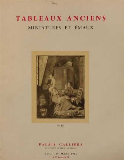 MINIATURES 
Ensemble de sept catalogues :...