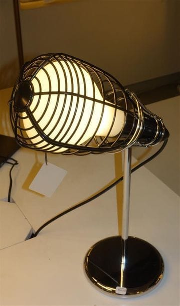 LAMPE DE TABLE CAGE MIC Designer : Diesel...