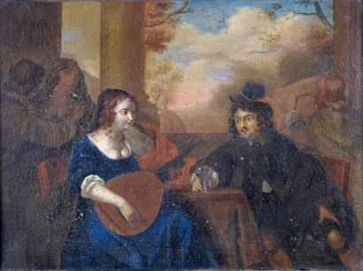 Suiveur de Barent GRAAT (Amsterdam 1628-1709)
