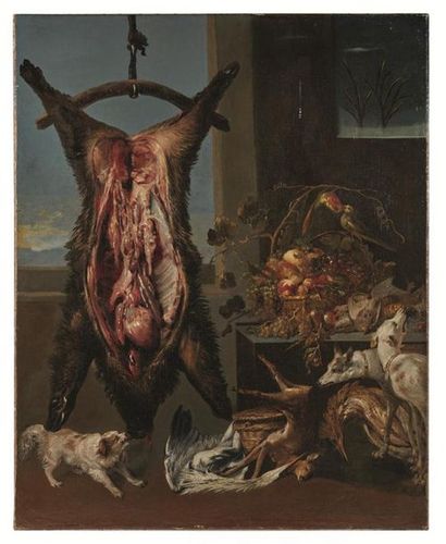 École flamande du XVIIe siècle, suiveur de...