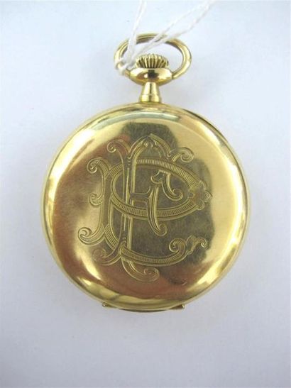 OMEGA
Montre de poche en or jaune 750 millièmes,...