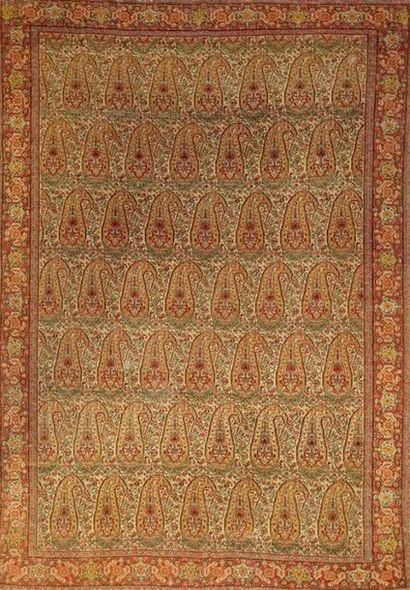 Tapis SENNEH (chaîne et trame en coton, velours...