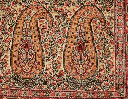 Tapis SENNEH (chaîne et trame en coton, velours...