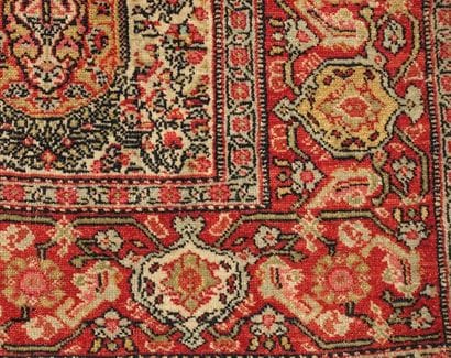 Tapis SENNEH (chaîne et trame en coton, velours...