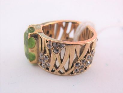 LALIQUE
Bague bandeau en or jaune 750 millièmes...