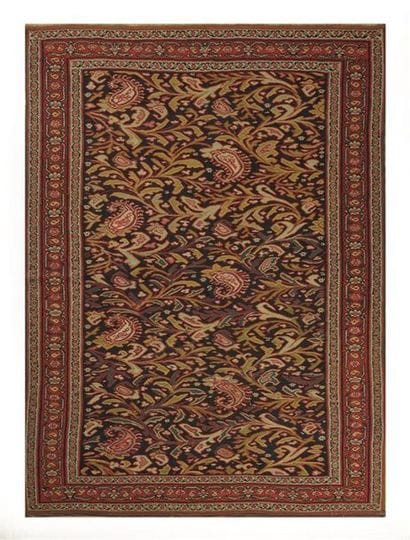 SENNEH kilim (chaîne et trame en coton).
Le...