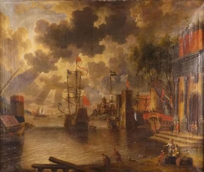 Attribué à BEERSTRATEN Jan-Abrahamsz (1622-1666)
