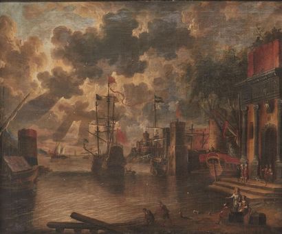 Attribué à BEERSTRATEN Jan-Abrahamsz (1622-1666)
