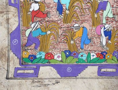 DAZ NAVA Alejandrao, école mexicaine contemporaine....
