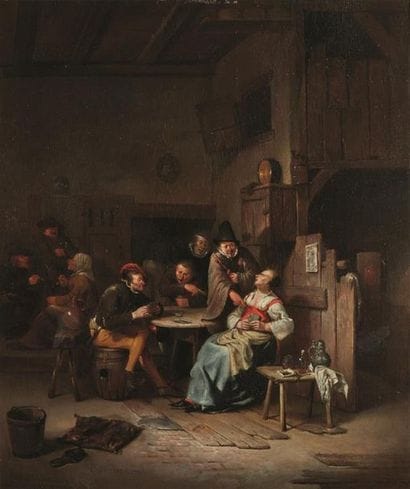 Van HEEMSKERK II Egbert (Haarlem 1634-Londres...
