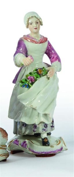ALLEMAGNE, Frankenthal
Figure en porcelaine...