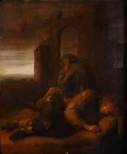 École flamande du XVIIe siècle, suiveur de...