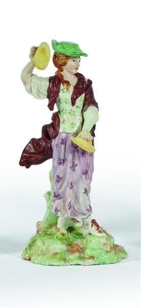 ITALIE
Figure en porcelaine représentant...