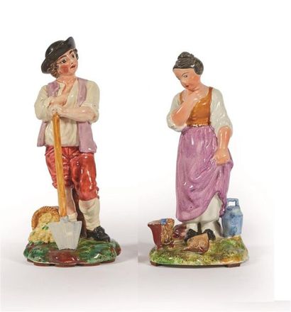 LES ISLETTES
Deux figures formant pendant...